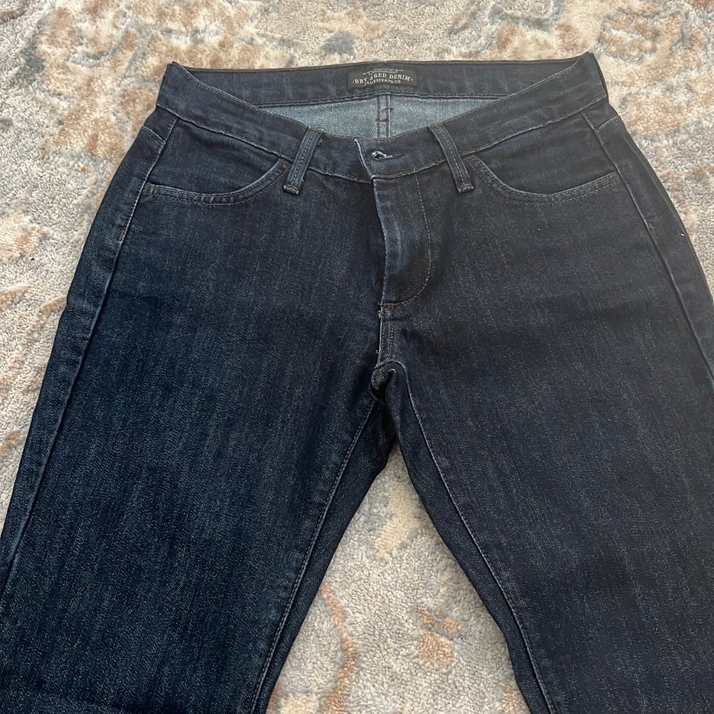 James Jeans dark cropped denim size 28